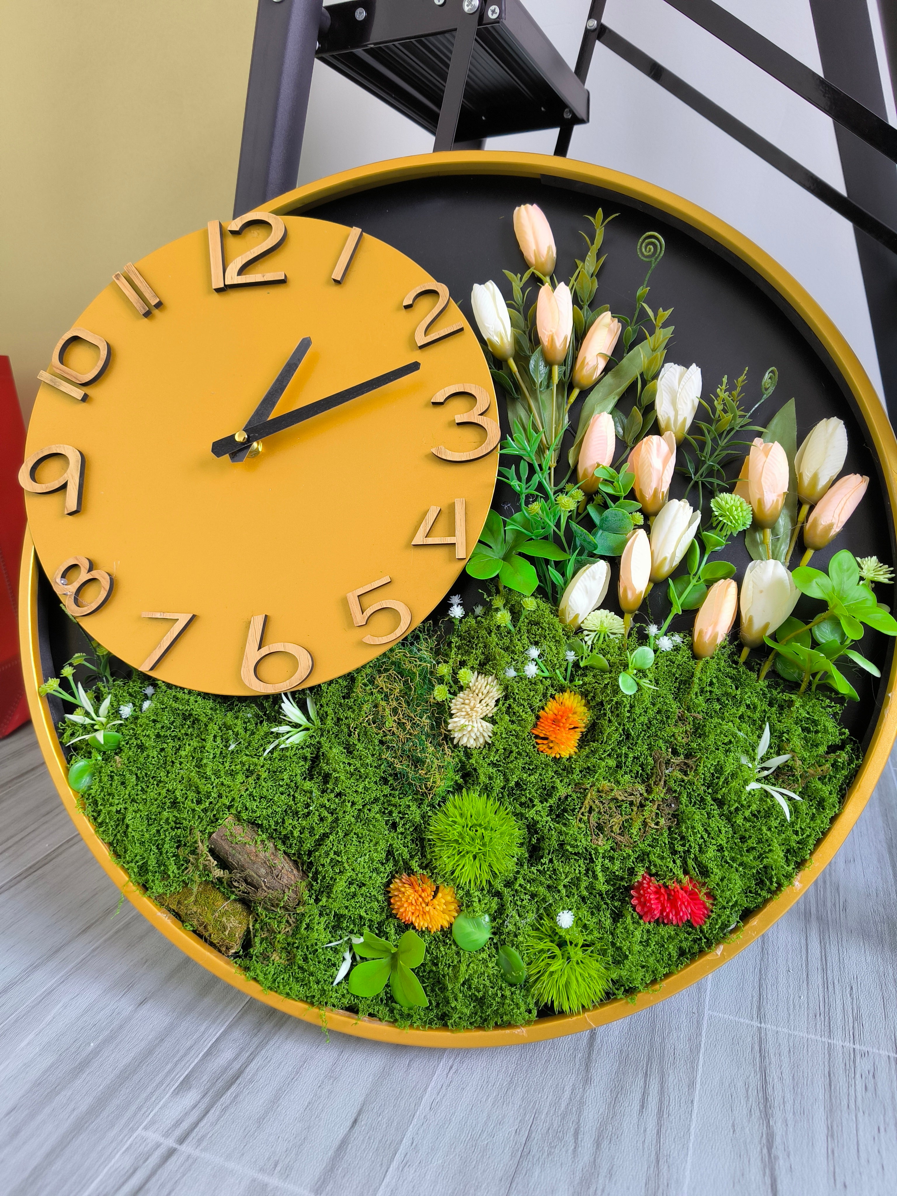 Eternal Garden Wall Clock